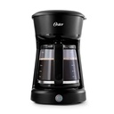Cafetera Oster BVSTDCS12B 12 Tazas Negra