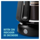 Cafetera Oster BVSTDCS12B 12 Tazas Negra