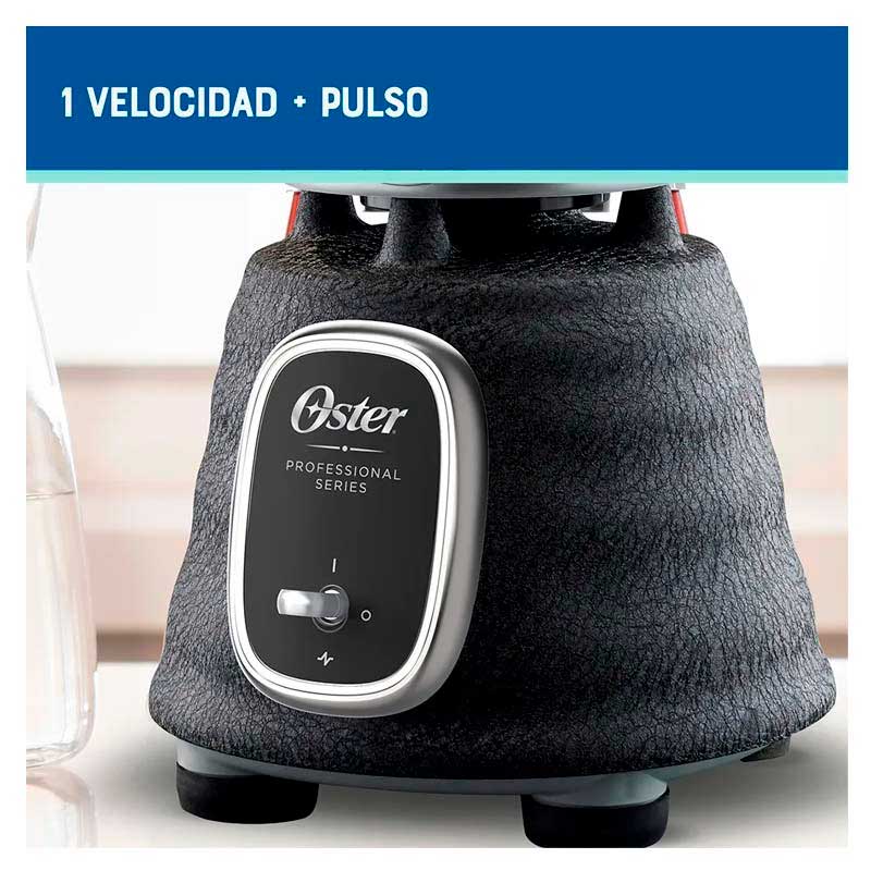 Licuadora Oster clásica BLSTBPST 1 Velocidades Jarra de Vidrio 1.5 Lt Negro 1000 W