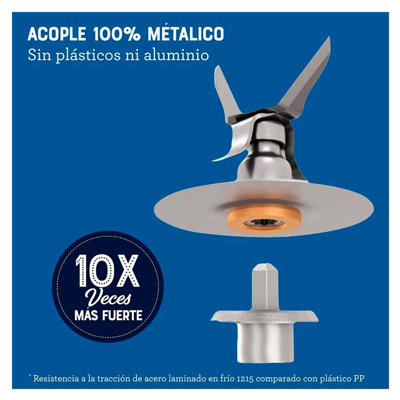 Licuadora Oster BLSTPEG-BPB 6 Velocidades Jarra de Vidrio 1.5 Lt Negro 800 W