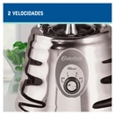 Licuadora Oster 0465 2 Velocidades Jarra de Vidrio 1.25 Lt Gris 1000 W