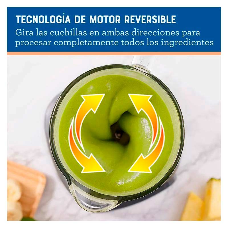 Licuadora Oster Clásica Reversible 1 Velocidad Jarra de Vidrio 1.5L 1000W