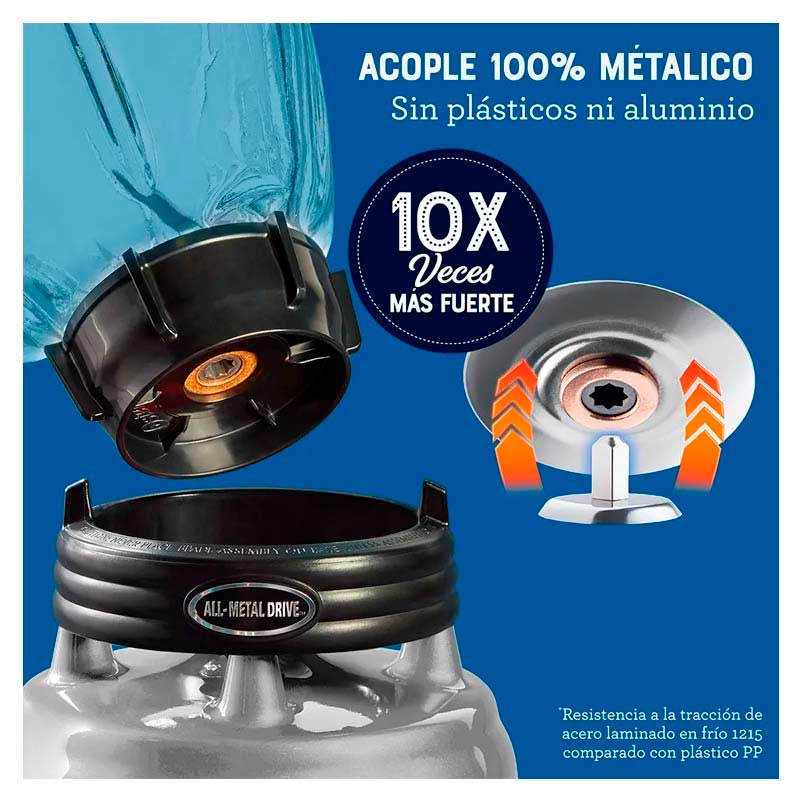 Licuadora Oster Clásica Reversible 1 Velocidad Jarra de Vidrio 1.5L 1000W