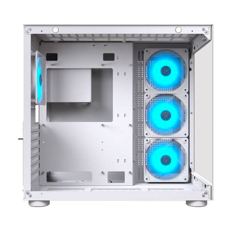 Case Gaming Cougar FV150 RGB Media Torre Blanco (Sin Fuente)
