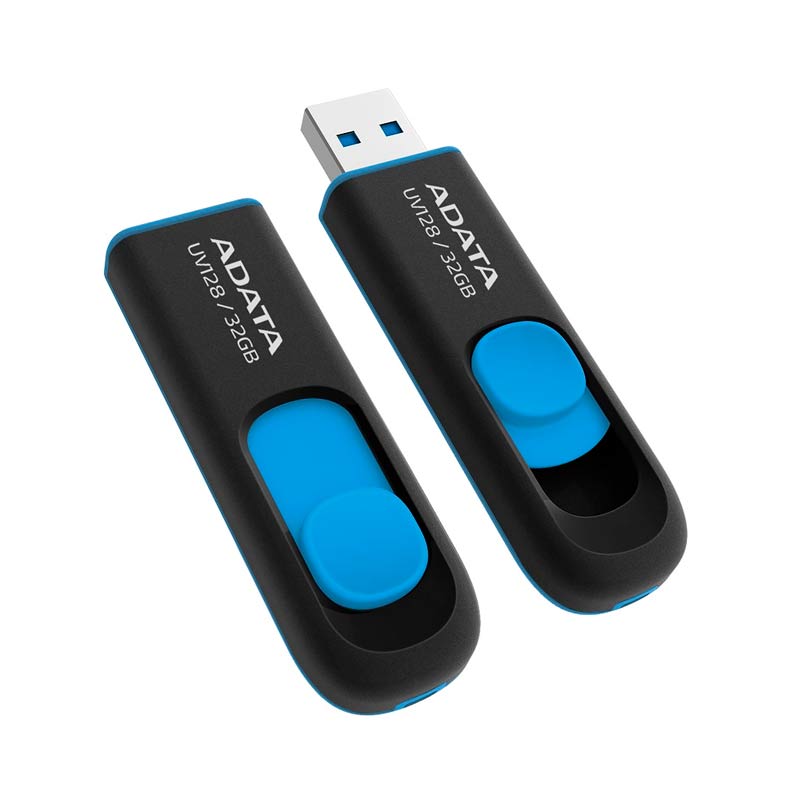 Memoria USB ADATA 32GB UV128  Negro