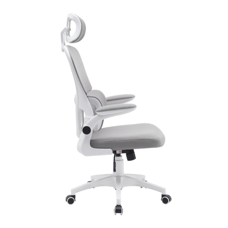 Silla de Oficina VektorTech Gris Claro
