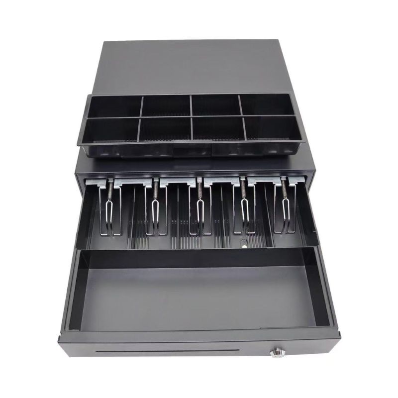 Cash Drawer VektorTech para Billetes y Monedas 5 espacios