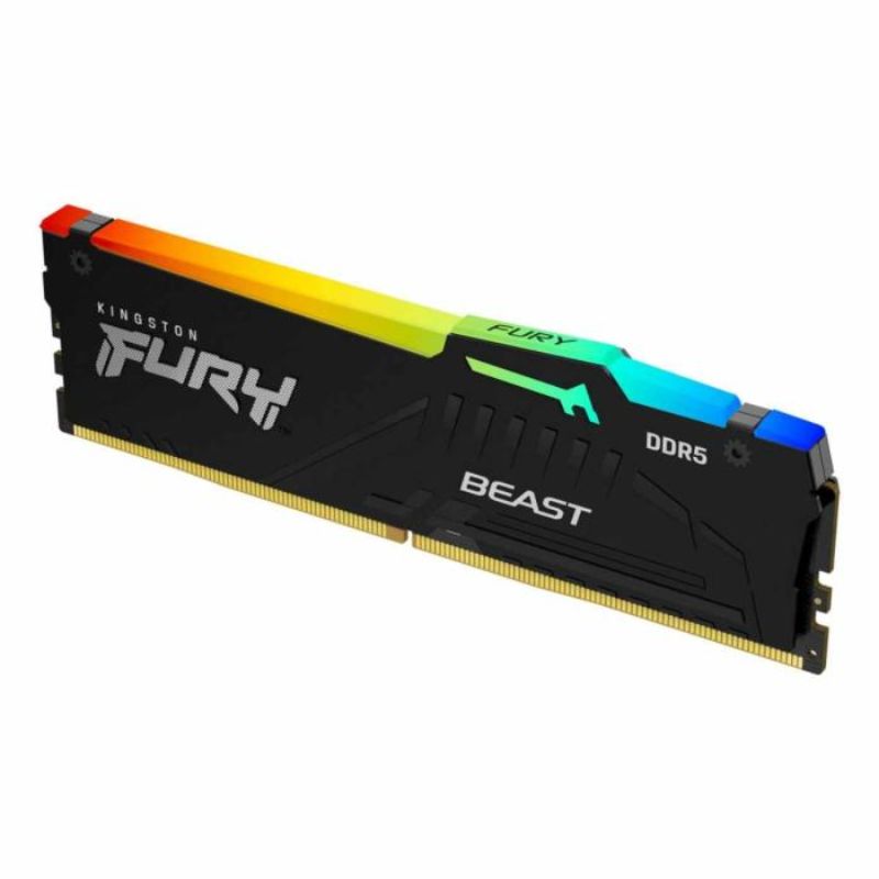 Memoria RAM DDR5 DIMM 8GB Kingston Fury Beast RGB 6000MHz CL36 EXPO