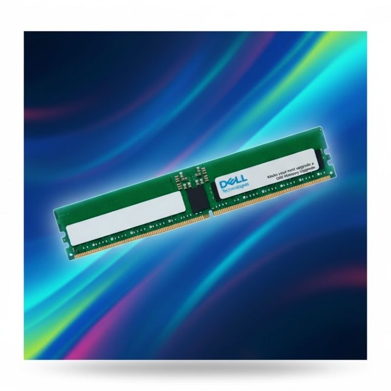 Memoria RAM DDR5 RDIMM 32GB Dell 5600 MT/s ECC 2Rx8 No compatible con RDIMM de 4800 MT/s