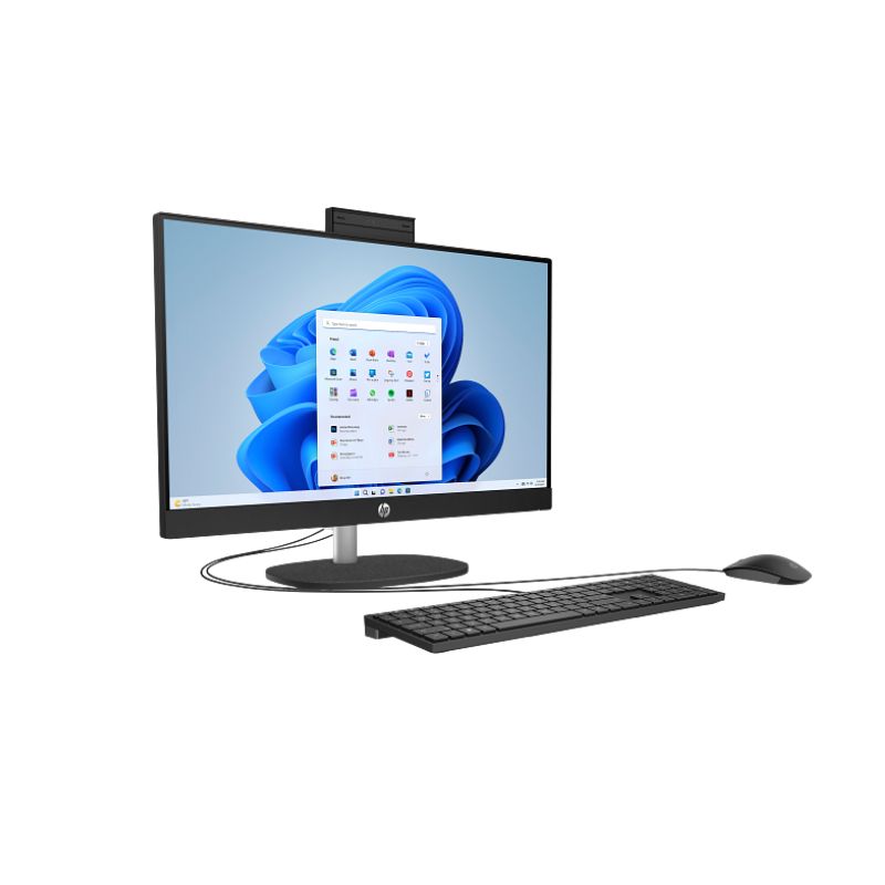Computadora AIO HP 24" AMD Ryzen 3 7320U 8GB RAM 512GB SSD W11 Home Teclado en Español
