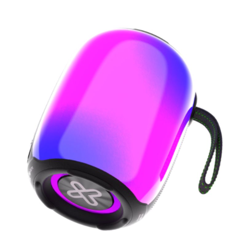 Bocina portátil Bluetooth Klipxtreme ZoundFire 12W TWS LED negro