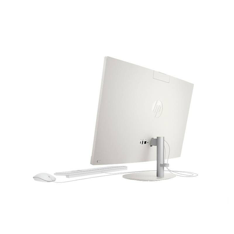 Computadora AIO HP 27" AMD Ryzen 7 7730U 16GB RAM 512GB SSD Blanco W11 Home Teclado en Español