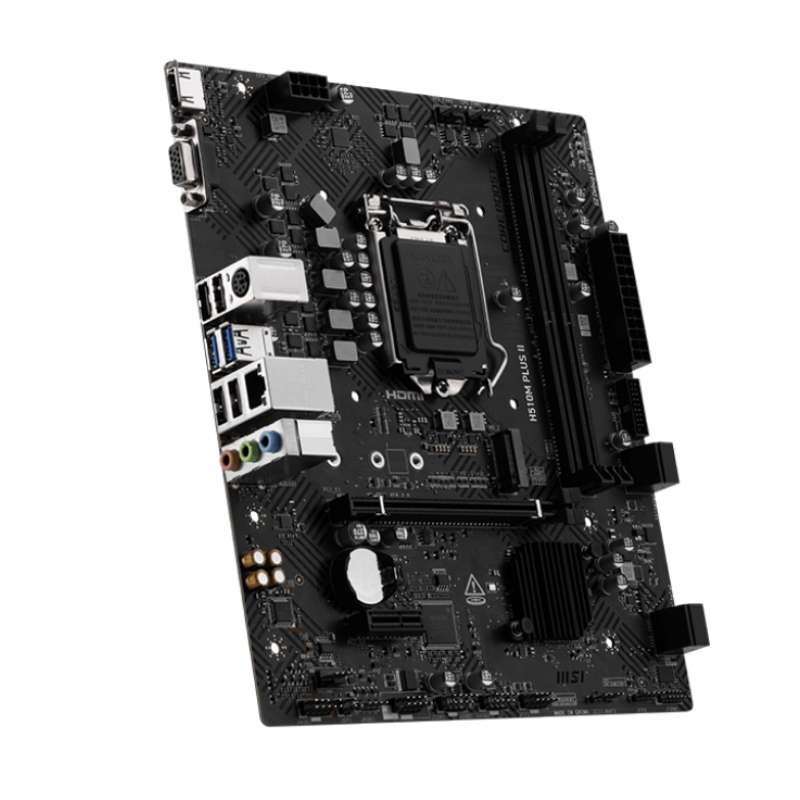 Motherboard MSI H510M PLUS II Socket LGA1200 10th, 11th Gen 2xDDR4 Micro-ATX