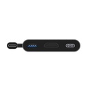 Hub Unno Tekno 3 Puertos USB-C + HDMI Plateado