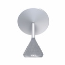 Bocina Bluetooth Unno Tekno SP9229GY Espejo Cargador Inalámbrico 5W Gris