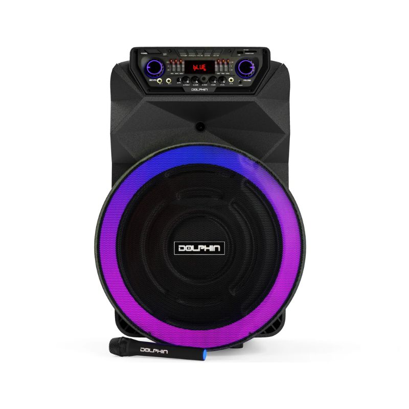 Bocina Bluetooth Dolphin SP-18RBT Party Speaker 18" 4500W Negro