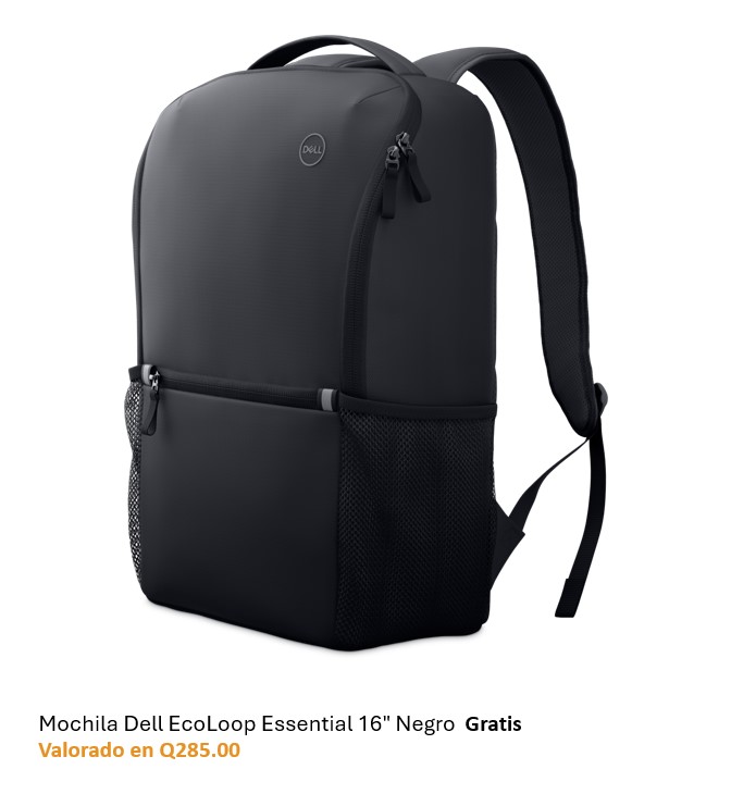 Laptop Dell 16 Plus 16" Intel Core Ultra 7 256V 16GB RAM 1TB SSD W11 Home Plateada  Teclado Inglés