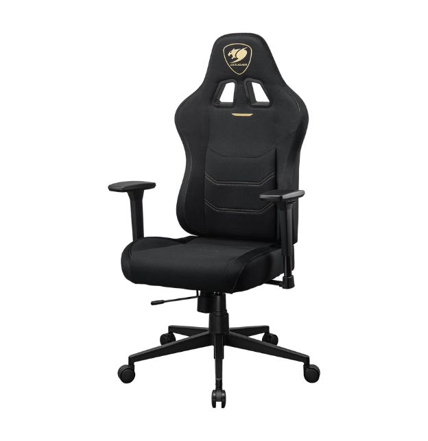 Silla Gaming Cougar Pryme Negro Dorado