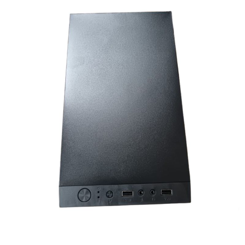 Case KME CM03Q1 NOVA Media Torre Micro ATX Negro (Con Fuente)