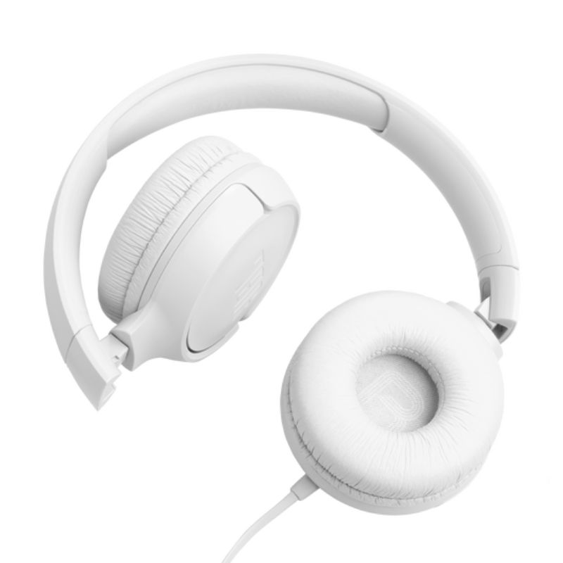 Audífonos tipo Headset JBL Tune 520C con Cable USB-C con Micrófono Blanco