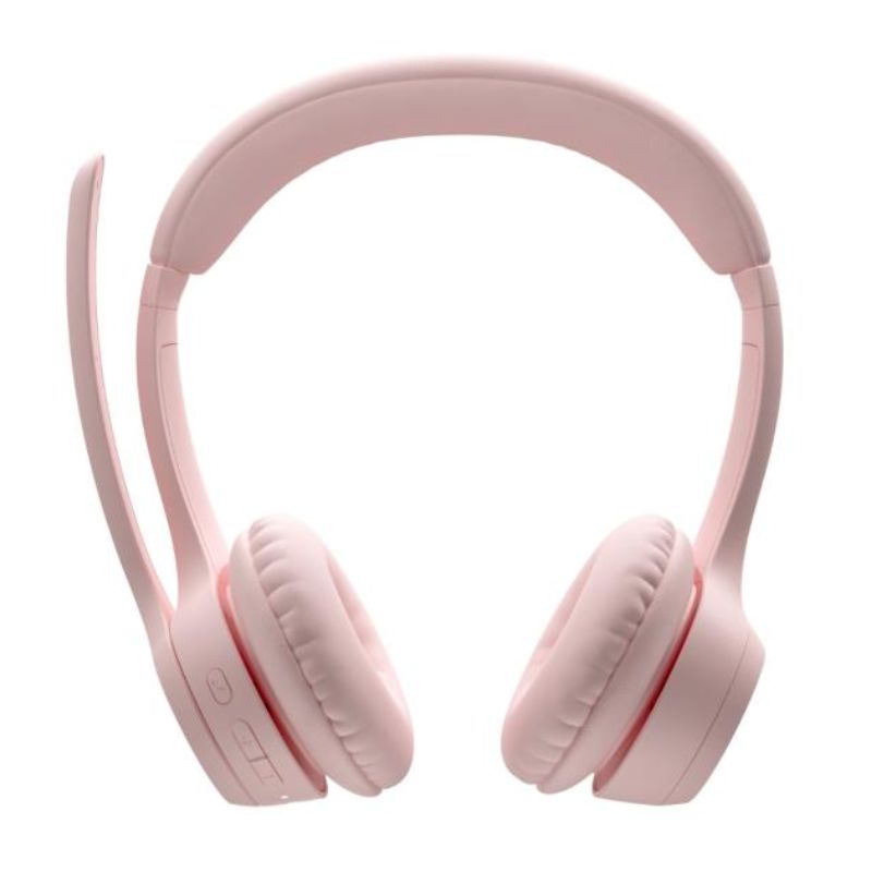 Audífonos Tipo Headset Logitech Zone 300 Inalámbricos con Micrófono Rosa