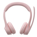 Audífonos Tipo Headset Logitech Zone 300 Inalámbricos con Micrófono Rosa