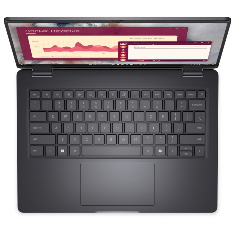 Laptop Dell Pro 14" Intel Core Ultra 5 225U 16GB RAM 512GB SSD W11 Pro Negro Teclado Español