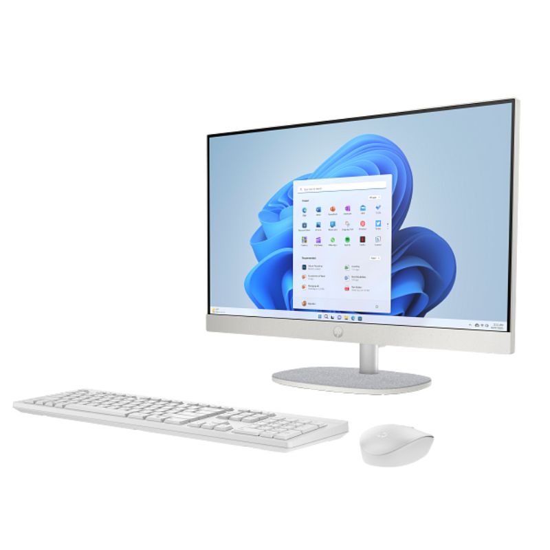 Computadora AIO HP 24-cr0250la AMD Ryzen 5-7520U 8GB RAM 512GB SSD W11 Home Teclado Español