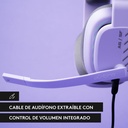 Audífonos tipo Headset Logitech Astro Gaming A10 Gen 2 3.5mm con Micrófono Lila