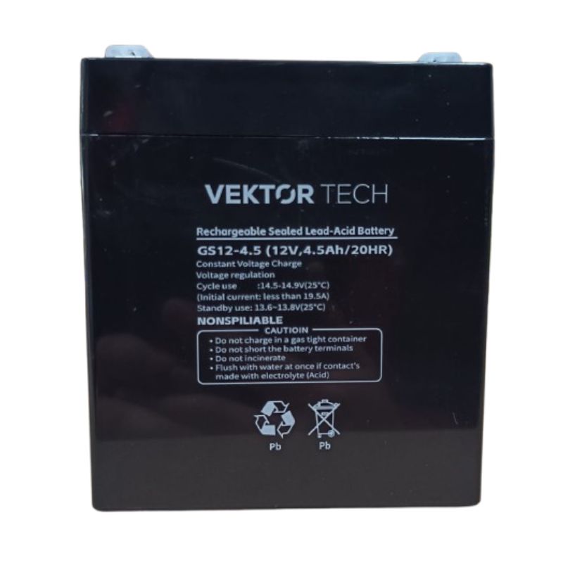 Bateria para UPS VektorTech 12V 4.5Ah