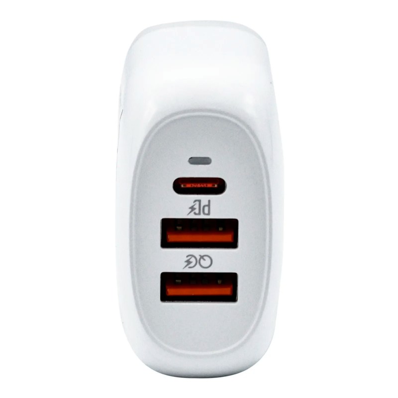 Cargador Viajero VTA Ultra Rápido PD Multivoltaje 65W