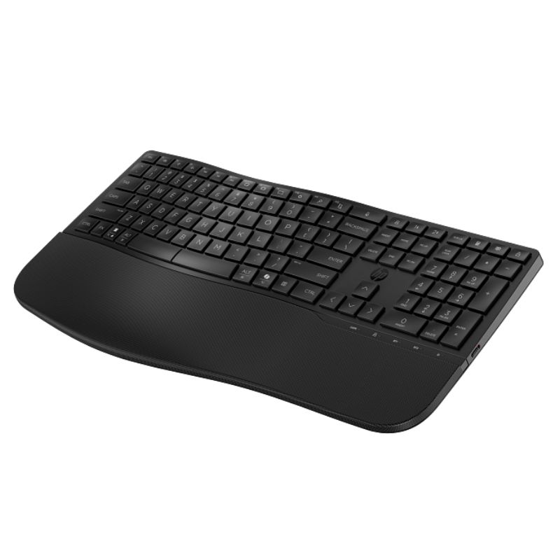 Teclado inalámbrico dual-mode HP 680 Comfort ergonómico español negro