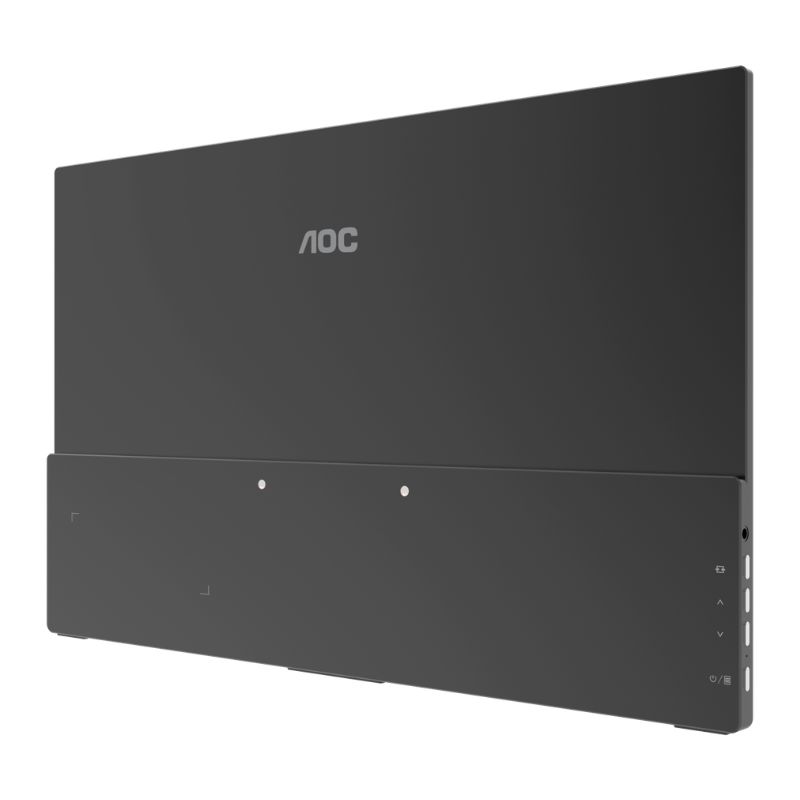 Monitor 15.6" AOC 16T20 1920x1080 IPS 60Hz Portátil Mini HDMI Negro