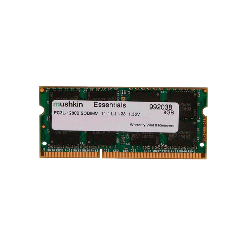 Memoria DDR3L SODIMM 8GB Mushkin 1600MHz 