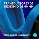 Audífonos Tipo Headset Logitech G535 Inalámbricos PC/PS Negro Azul