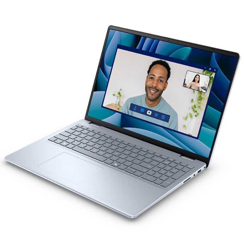 Laptop Dell 16 DC16251 16" FHD+ Core 7 150U 16GB RAM 1TB SSD Touch Plateado Teclado Inglés