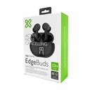 Audífonos In-Ear Klip Xtreme EdgeBuds Bluetooth con Micrófono (ENC) Negro