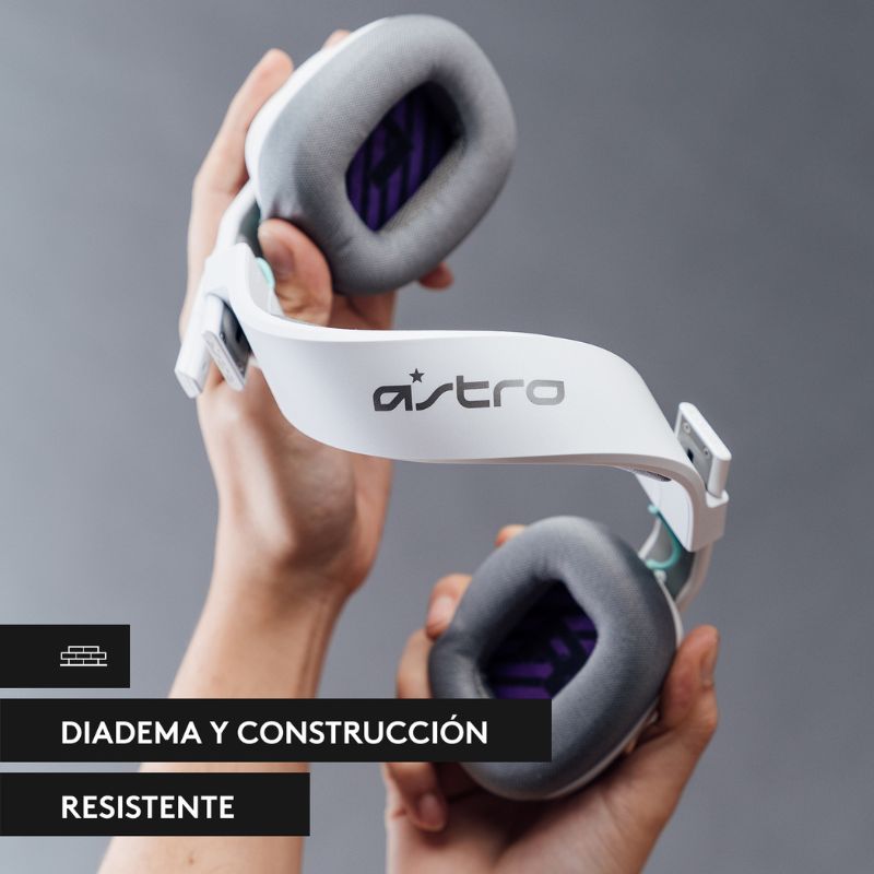 Audífonos tipo Headset Logitech Astro Gaming A10 Gen 2 Xbox 3.5mm con Micrófono Blanco