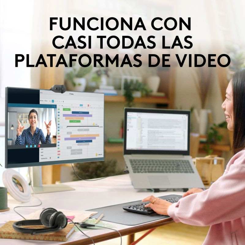 Cámara Web Logitech Brio 100 Full HD