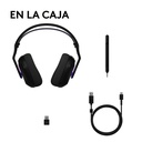 Audífonos Tipo Headset G522 Inalámbrico con Micrófono Negro