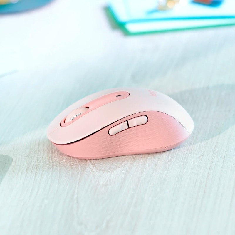 Mouse inalámbrico Logitech Signature M650 4000DPI Rosa