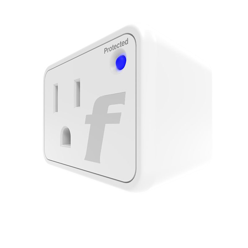 Protector de Sobretensión Forza FSP-112W 1 Toma Blanco