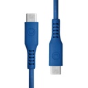 Cable USB-C a USB-C Unno Tekno CB4075BL 1.5 Metros Azul