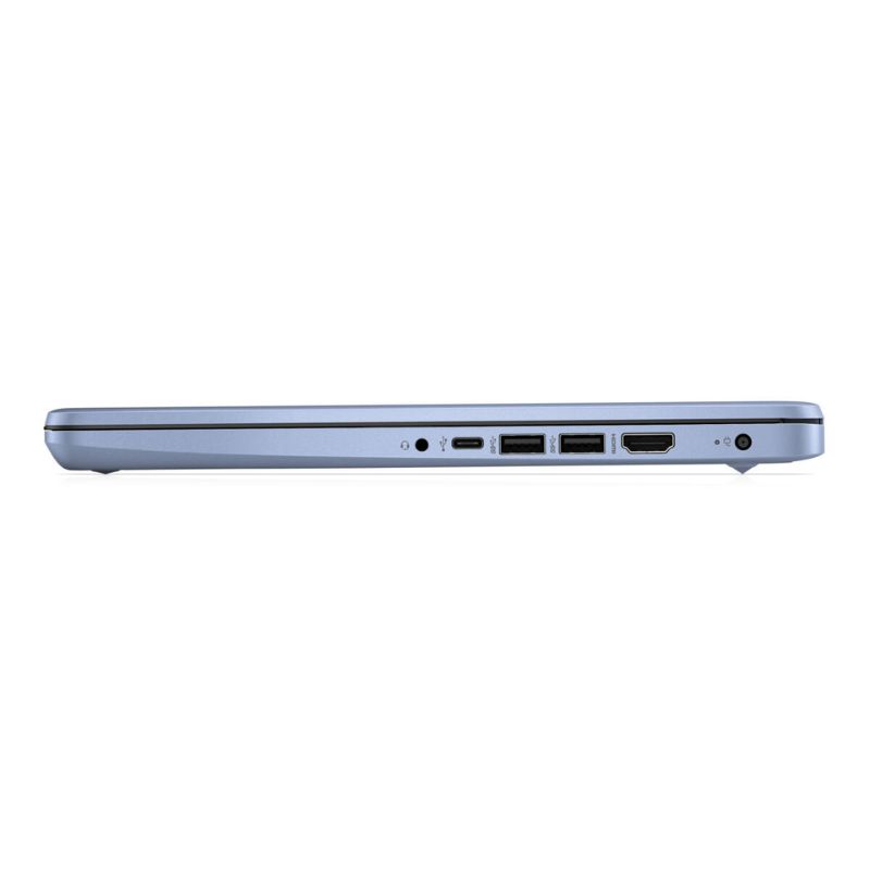 Laptop HP 14-DQ6102 14" Intel N150 4GB RAM 128GB UFS Intel Graphics W11 Home Azul Cielo Teclado Inglés