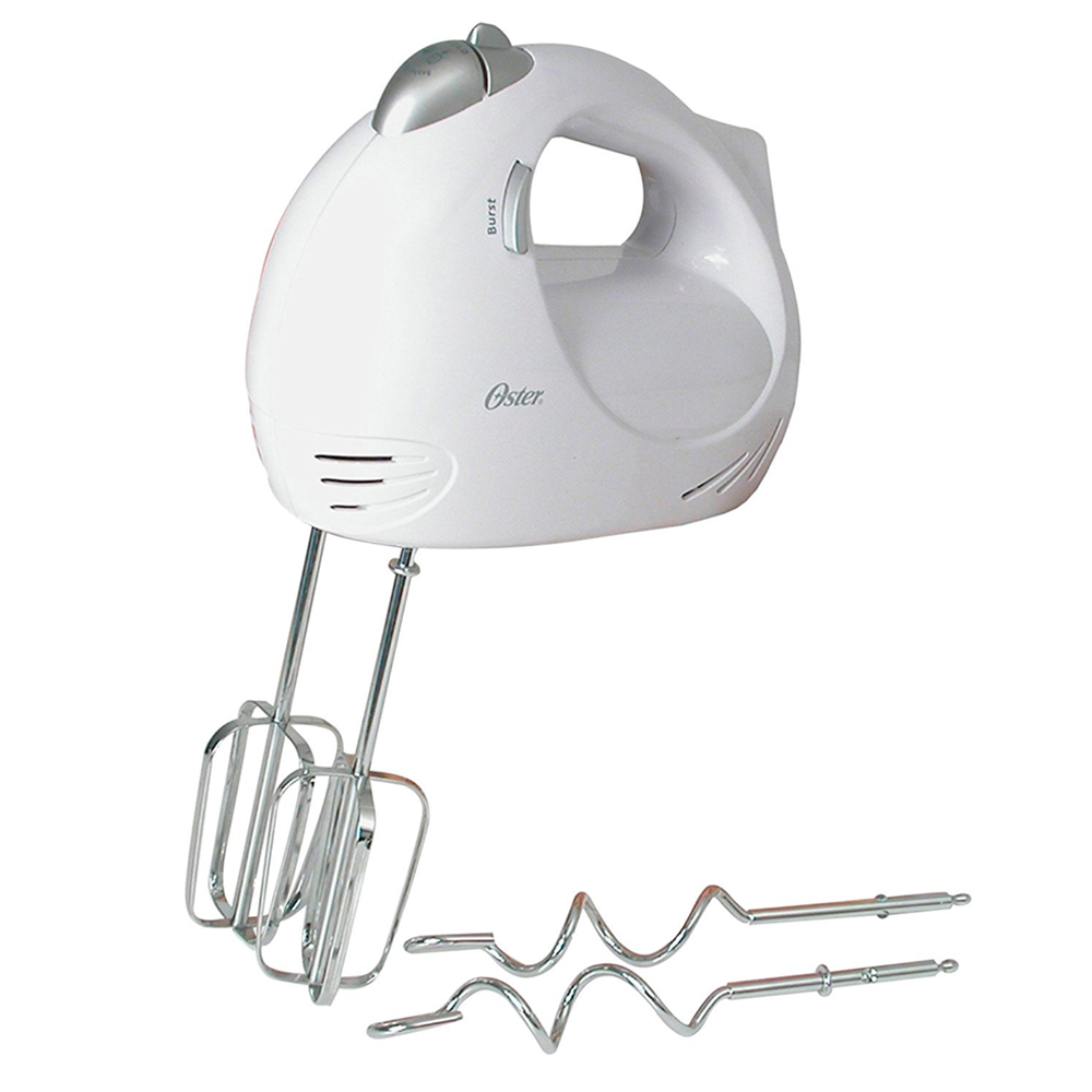 Batidora de Mano Oster 2499 de 5 Velocidades Blanca