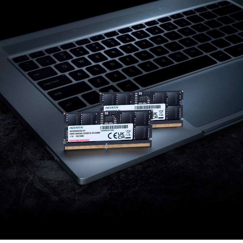 Memoria RAM DDR5 SODIMM 8GB ADATA 5600MHz CL46