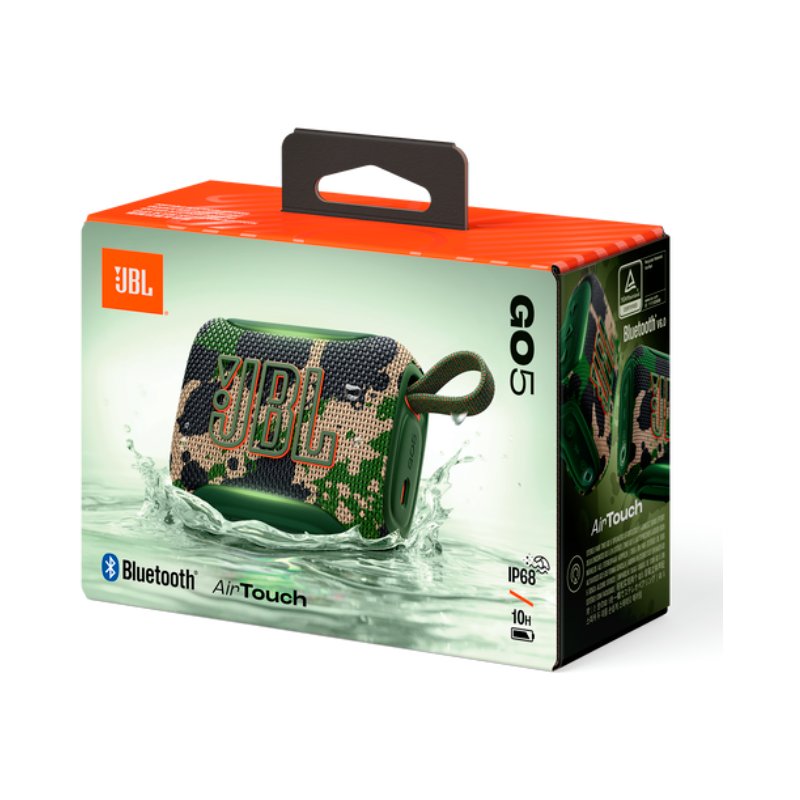 Bocina Bluetooth JBL Go 5 Waterproof 4.8W Camuflaje