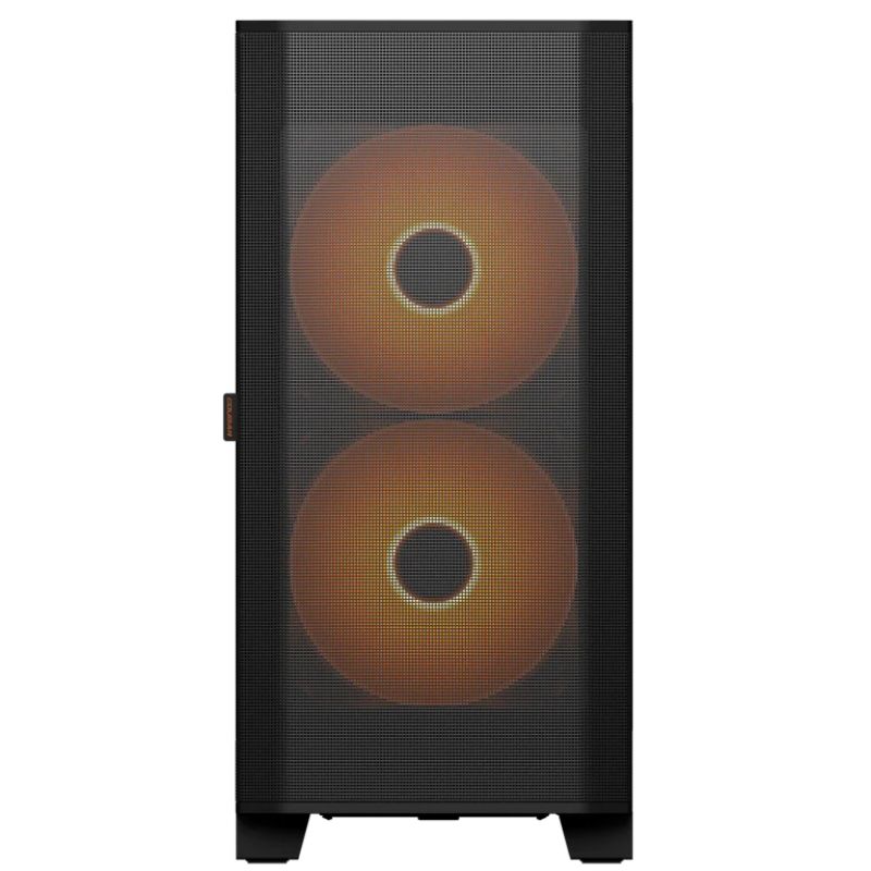 Case Gaming Cougar Airface Flo RGB Black Media Torre Negro (Sin Fuente)