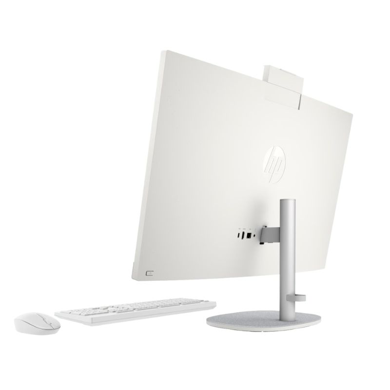 Computadora AIO HP 27-cr0270la 27" AMD Ryzen 7 7730U 8GB RAM 512GB SSD AMD Radeon Graphics W11 Home Blanco Teclado Español
