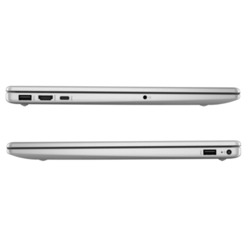 Laptop HP 15-fd2350la 15.6" Intel Core Ultra 5 225U 8GB RAM 512GB SSD Intel Graphics W11 Home Plateada Teclado Español